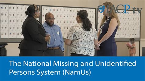 The National Missing And Unidentified Persons System NamUs YouTube