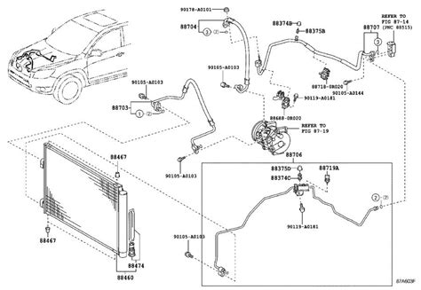 Toyota Rav Pipe Sub Assembly Liquid Air Electrical Conditioning