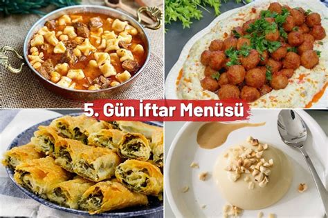 Ftar Men Leri Nefis Yemek Tarifleri