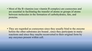 Coenzymes Structure And Function PPT