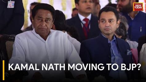 Kamal Nath And Son Nakul Nath Might Join Bjp Predicts Source Youtube