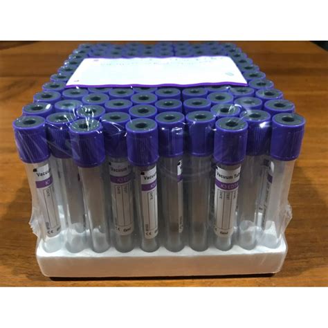 Edta K Vacuum Blood Collection Tube Ml Shopee