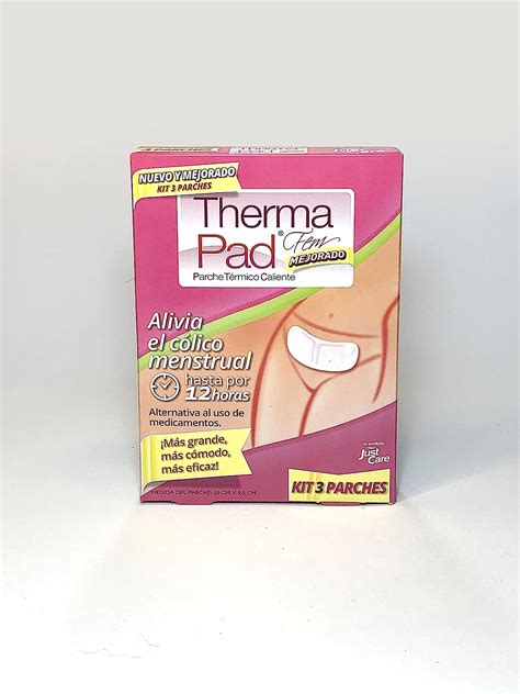 Therma Pad Fem Parches Termicos Para El Alivio De Los C Licos