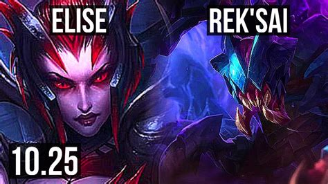 Elise Vs Reksai Jungle Defeat 71 Winrate Legendary Euw