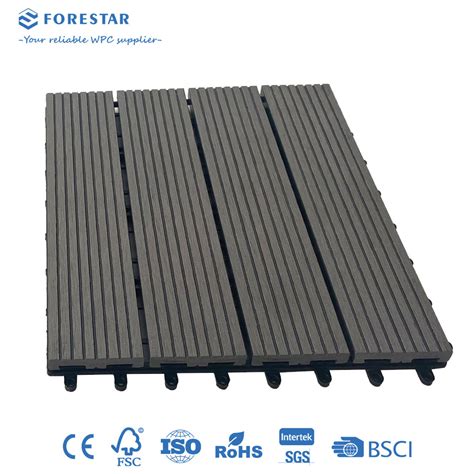 Co Extrusion Composite Wpc Decking Wood Plastic Engineered Flooring