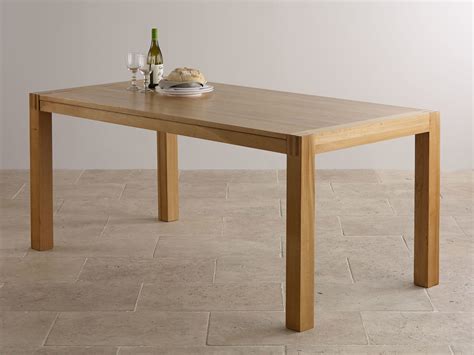 Alto Dining Table In Natural Oak Oak Furniture Land Dining Table