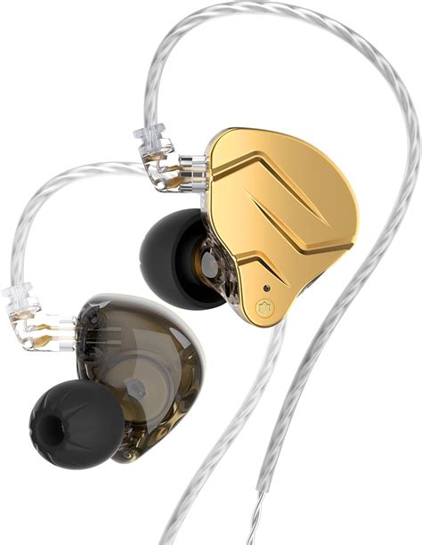 KZ ZSN Pro X 1BA 1DD Hybrid Technology HiFi Bass Fones De Ouvido