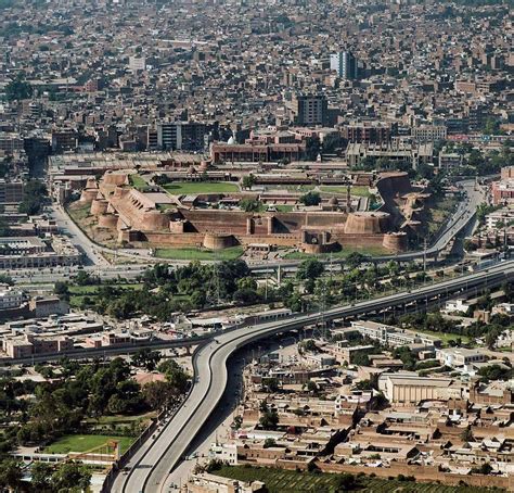 Arial View Of Qila Bala Hissar Peshawar Peshawari Pe Flickr