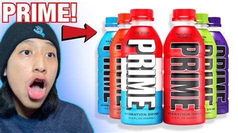 Trying Ksis And Logan Pauls Prime Hydration Drinks‼️ Youtube