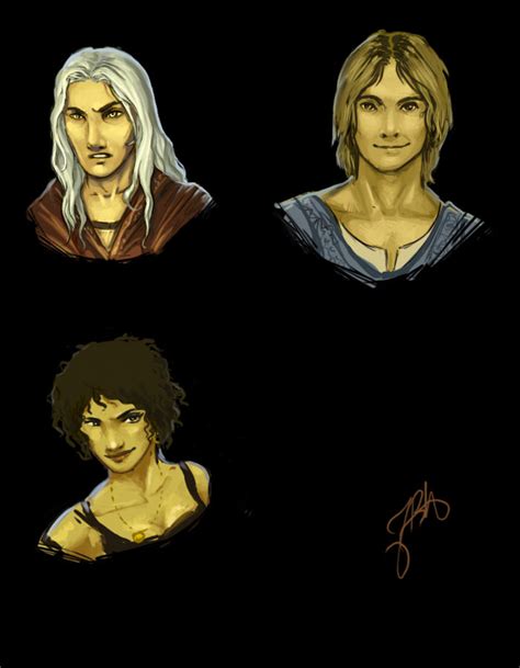 dragonlance heroes doodles by gwengivar on DeviantArt