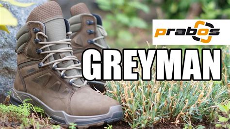 Dein Outdoor Und Airsoft Schuh Prabos Greyman Youtube