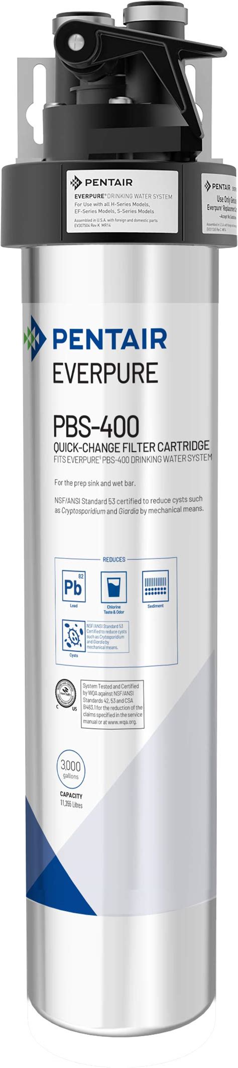 Everpure Pbs Drinking Water Filter System For Prep Sink And Wet Bar