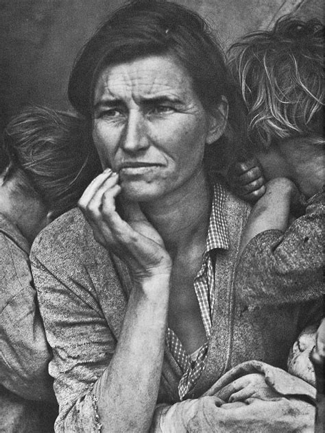 Dorothea Lange Heimatlose Mutter