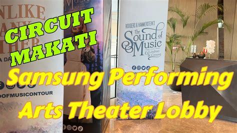 Samsung Performing Arts Theater Circuit Makati Walking Tour Manila Ph