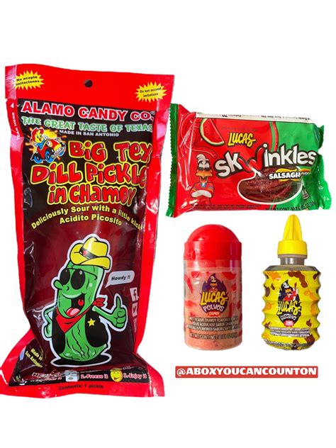 Chamoy Pickle Kit Chamoy Pickle Kits Tiktok Trending Halloween Etsy