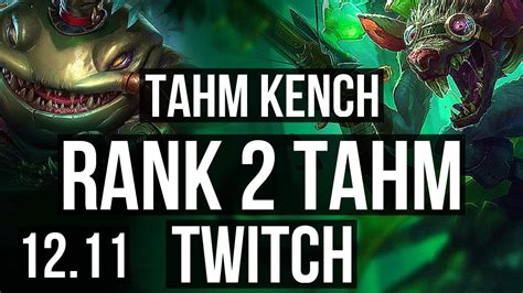 Tahm Senna Vs Twitch Renata Glasc Adc Rank Tahm