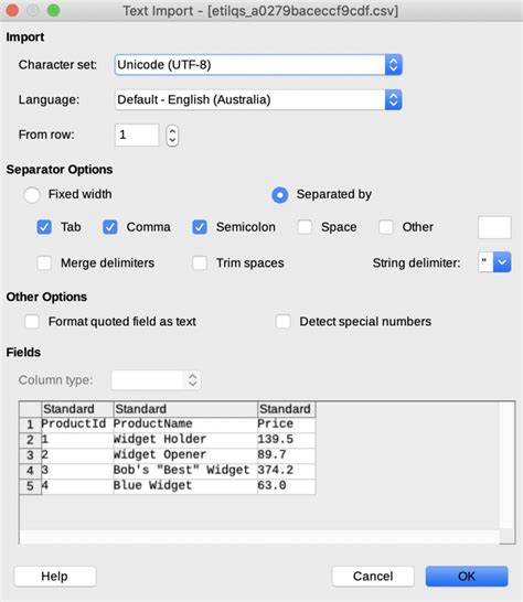 Automatically Open SQLite Query Results In Excel