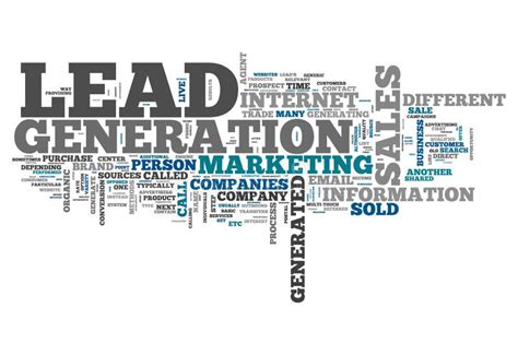 Lead Generation Word Cloud Stock Illustrations 33 Lead Generation