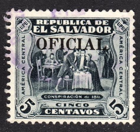 El Salvador Scott O F To Vf Used Free Central South America