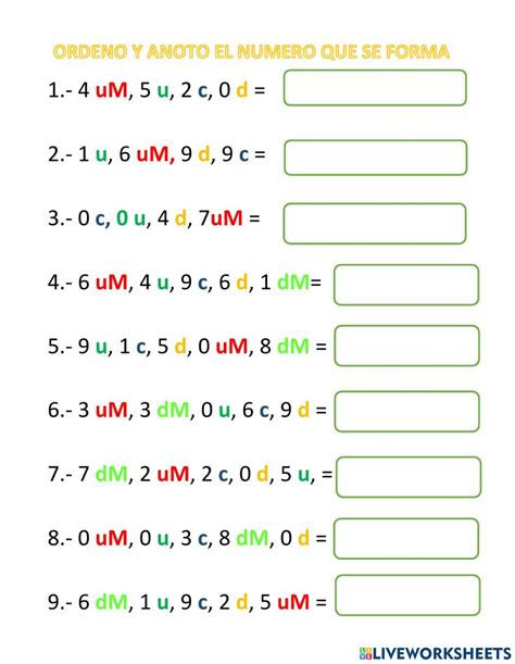 Notaci N Desarrollada Matem Ticas Exercise Notacion Desarrollada