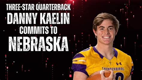 Qb Danny Kaelin Commits To Nebraska Youtube