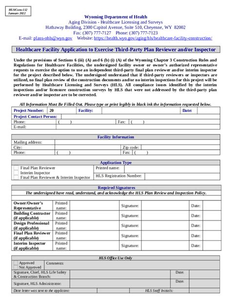 3rd Party Plan Review And Inspection Doc Template