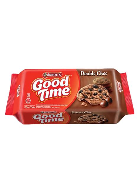 Good Time Cookies Chocochips Double Choc G Klik Indomaret