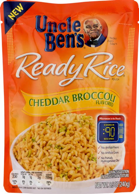 Uncle Ben S Ready Rice Cheddar Broccoli Uncle Ben S