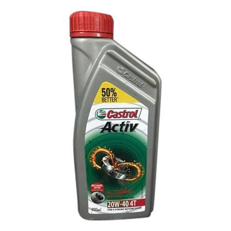 Black Castrol Active T W For Automotive Industry Pack Size