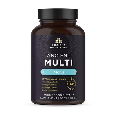 Ancient Nutrition Ancient Multi Men S Capsules Vitacost