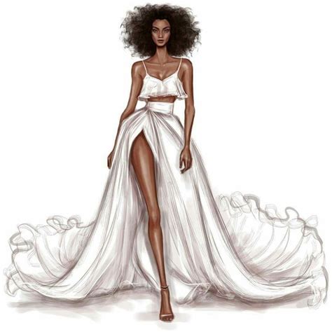 Pin On Fashion Art Fashion Illustration Sketches Dresses Fashion