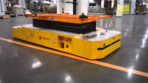 Automated Guided Vehicles AGV Selettrack YouTube