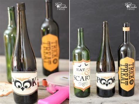 10 Wine Bottle Halloween Crafts For Ghoulish Home Decor