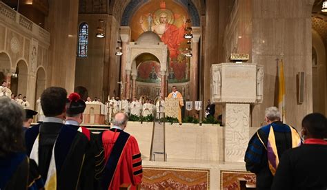 University Celebrates Patronal Feast Of St Thomas Aquinas With Mass