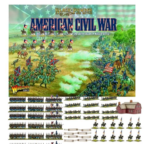 Buy Wargames Delivered Black Powder Epic Battles American Civil War Guts And Glory Starter Set