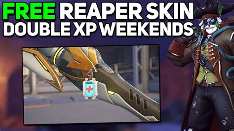 Overwatch Free Skin Compensation Double Xp Weekends Youtube