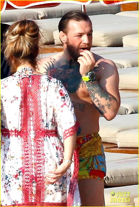 Conor Mcgregor Goes Shirtless In Tropez Shares Photos From Off