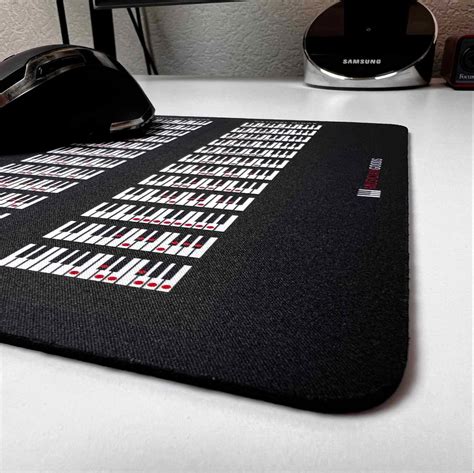 Piano Scales Chart Mousepad – Musiciangoods