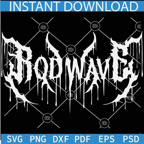 Rod Wave Dripping SVG Rod Wave Rapper SVG Drippy Rod Wave Nostalgia