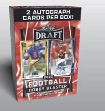 Leaf Draft Football Checklist Set Details Blaster Box Info