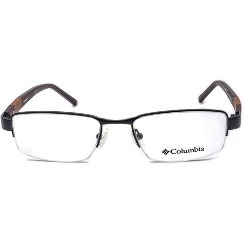 Columbia Mens Eyeglasses Williams Mt C01 Blackbrown Half Etsy Canada