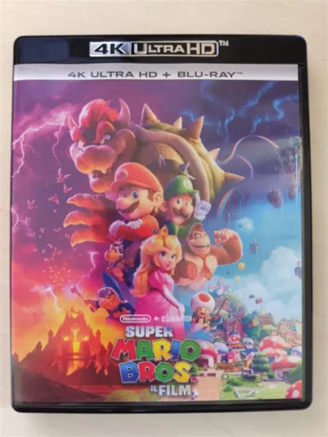 Super Mario Bros Movie Power Up Edition K Ultra Hd Blu Ray Region