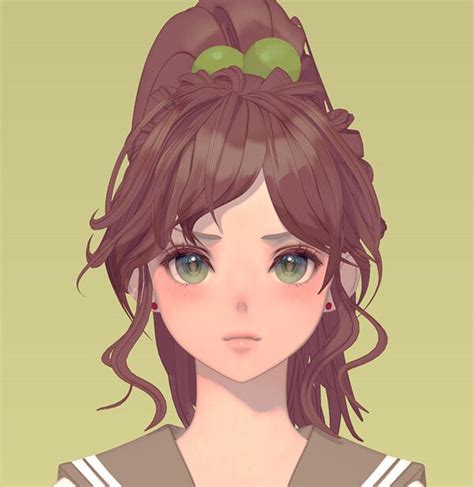 Artstation Face Practice Anime Style Mina Kim Anime Face Shapes