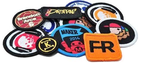 Custom Iron On Patches Create Embroidered Woven And Printed