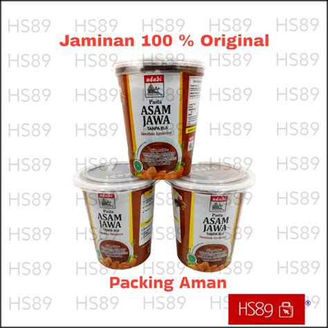 Asam Jawa Adabi Tanpa Biji Malaysia 200gr Lazada Indonesia