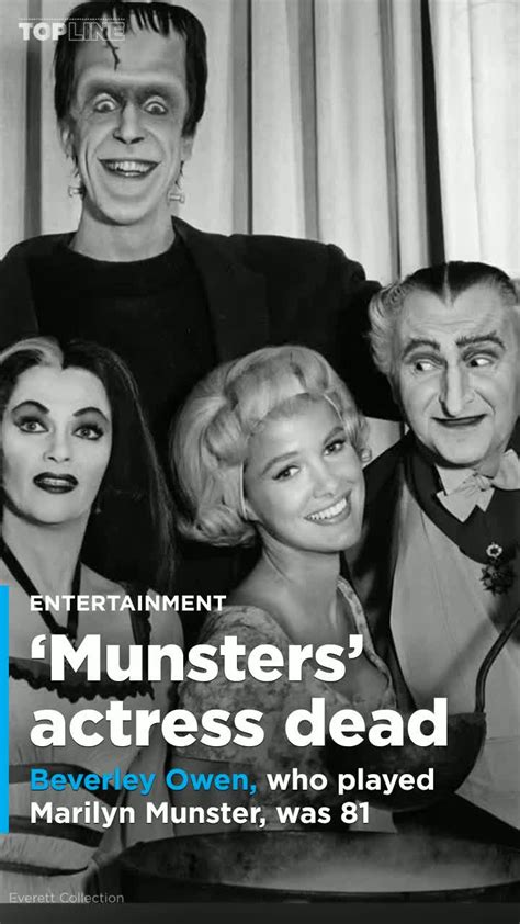 'Munsters' actress Beverley Owen dies at 81