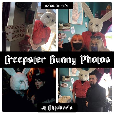 Creepster Bunny Selfies April 1st Oktobers Lakewood 1 April 2023