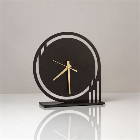 Chrono Mantel Clock By Ken Girardini And Julie Girardini Metal Clock