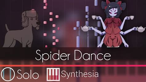 Spider Dance Animated Solo Piano Tutorial Synthesia Hd Youtube