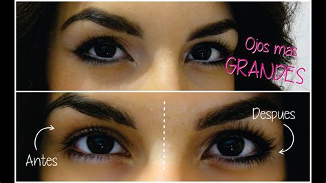 Como Hacer Los Ojos Mas Grandes Con Maquillaje Tutorial Big Eyes